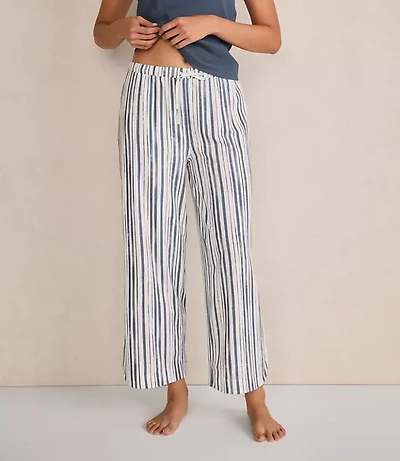 Haven Well Within Organic Cotton Jersey Painted Stripe Pajama Pants