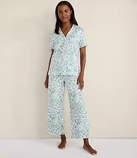 Haven Well Within Organic Cotton Jersey Blurred Floral Pajama Pants