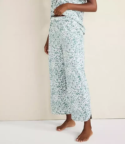 Haven Well Within Organic Cotton Jersey Blurred Floral Pajama Pants