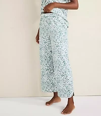 Haven Well Within Organic Cotton Jersey Blurred Floral Pajama Pants