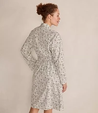 Haven Well Within Organic Cotton Jersey Animal Dot Robe