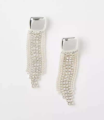 Crystal Waterfall Earrings
