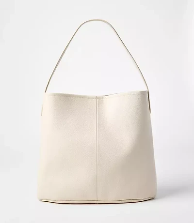 Leather Bucket Bag
