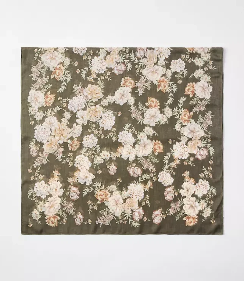 Floral Scarf
