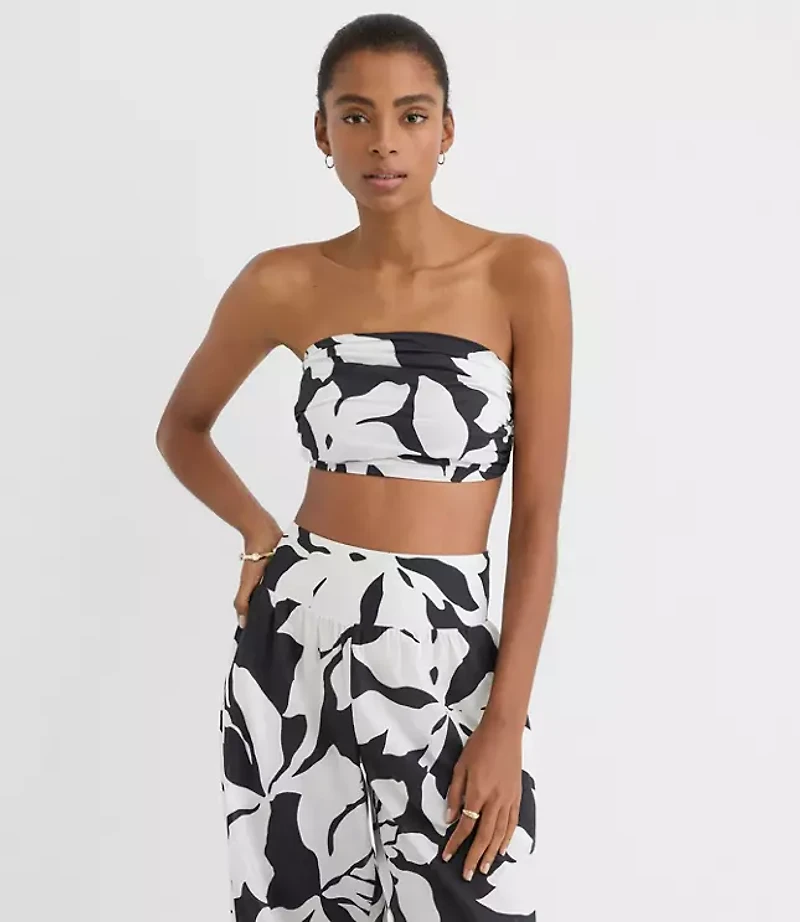 Petite LOFT Beach Magnolia Bandeau Top