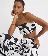 Petite LOFT Beach Magnolia Bandeau Top