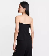 Petite LOFT Versa Seasonless Stretch Strapless Pocket Top