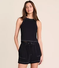 Lou & Grey Terrysoft Contrast Stitch Tank Top