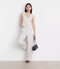 Petite LOFT Versa Pure Spun Pocket Vest