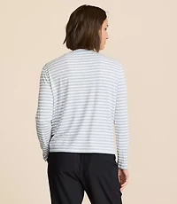 Petite Lou & Grey Striped Essential Modal Tee