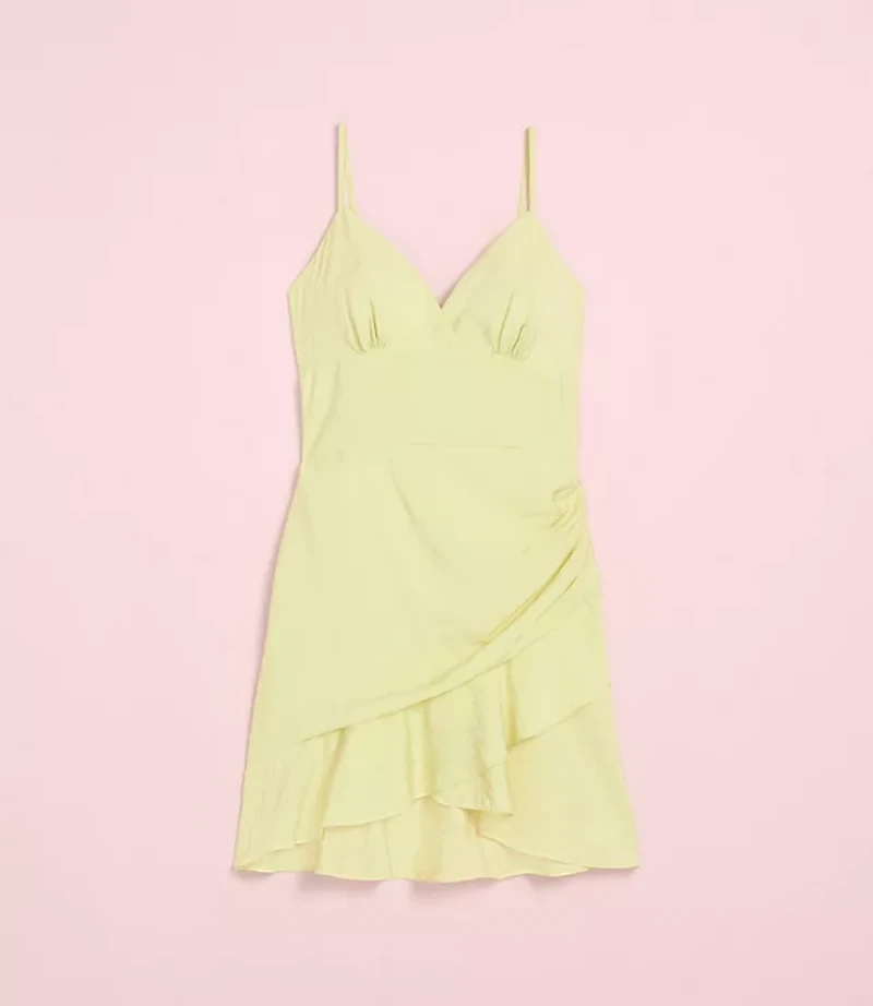 Lately Ruched Mini Dress