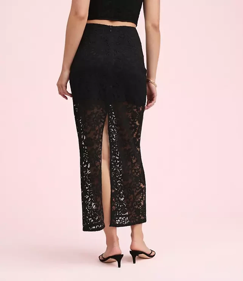 Lately Lace Maxi Skirt