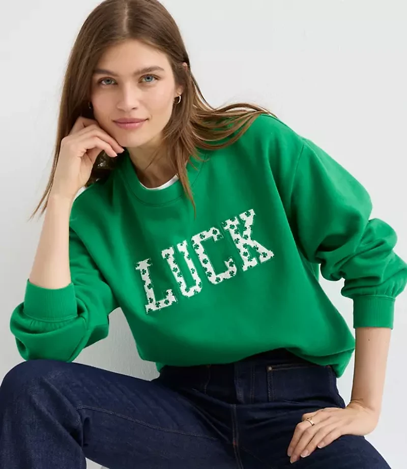 Petite Luck Sweatshirt