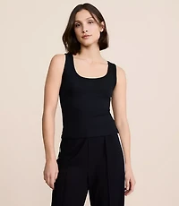 Petite Lou & Grey Ribbed Tank Top