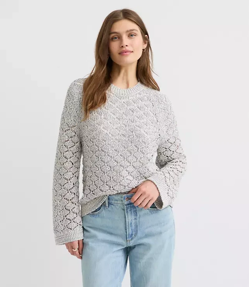 Petite Diamond Stitch Sweater