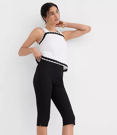 Slim Crop Pants Bi-Stretch