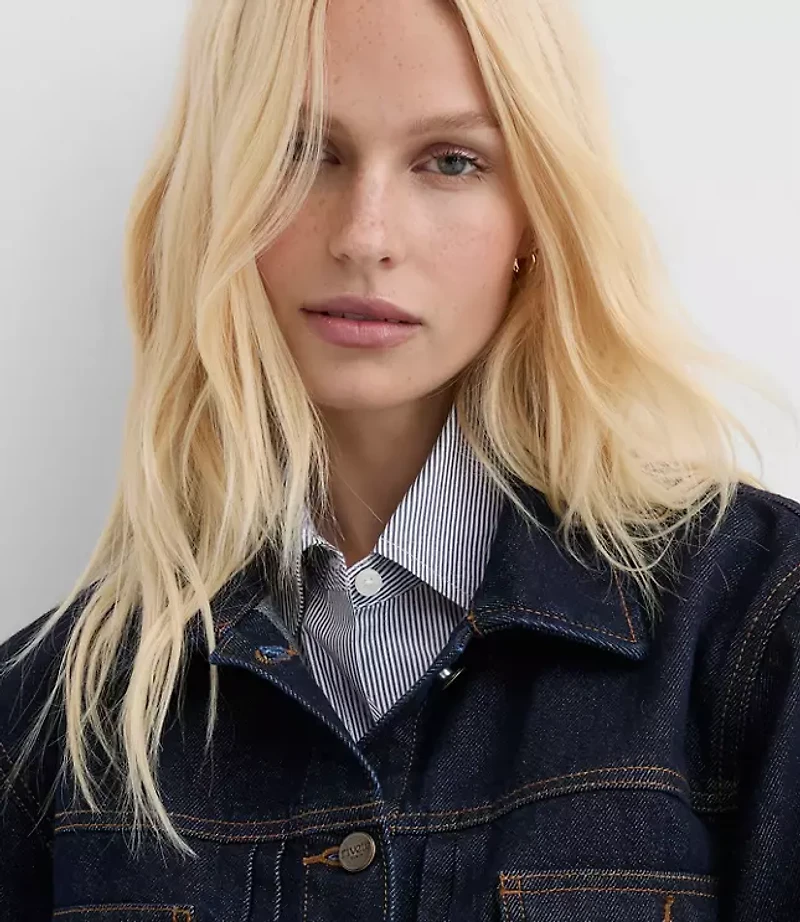 Rivete Denim Trucker Jacket Nova Wash