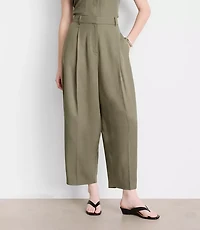 LOFT Versa Pure Spun Pleated Barrel Pants