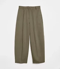 LOFT Versa Pure Spun Pleated Barrel Pants