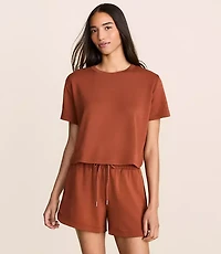 Lou & Grey Lightweight Scubasoft Rounded Hem Tee