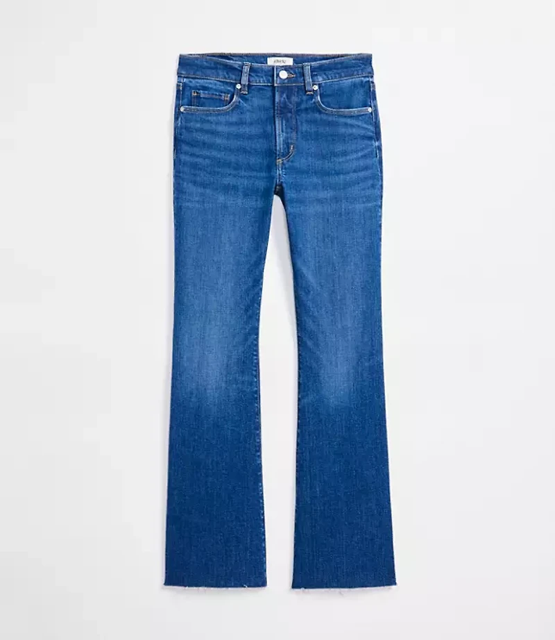 Rivete Tall Mid Rise Boot Jeans Vintage Dark Wash