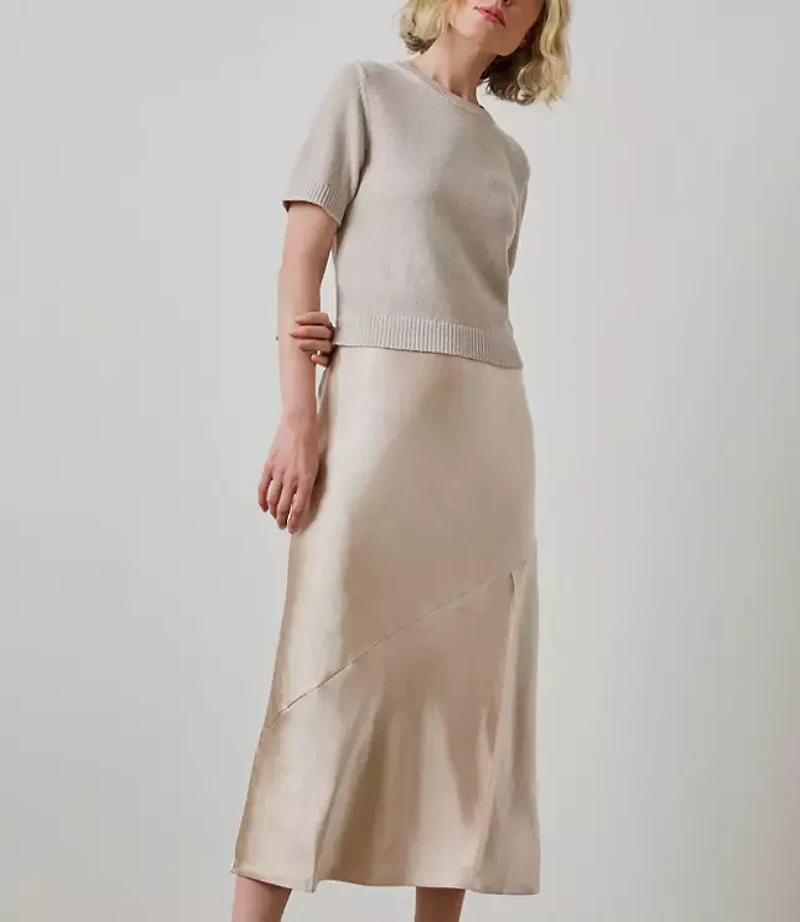 Lilla P Short Sleeve Sparkle Sweater