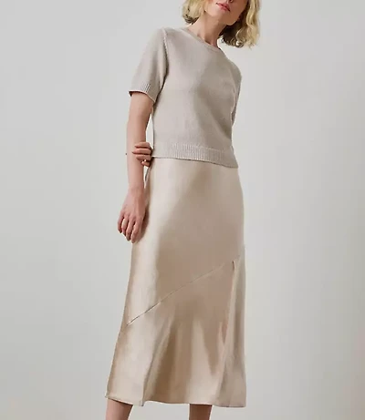 Lilla P Short Sleeve Sparkle Sweater