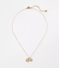 Pave Clover Necklace