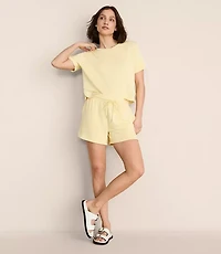 Lou & Grey Scubasoft Rounded Hem Shorts