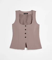 LOFT Versa Crepe Drape Tank Vest