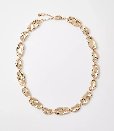 Textured Statement Necklace