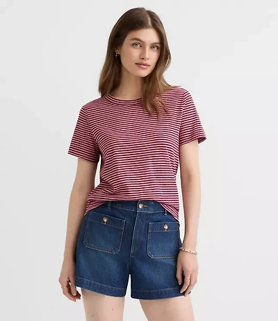 Striped Everyday Crew Tee