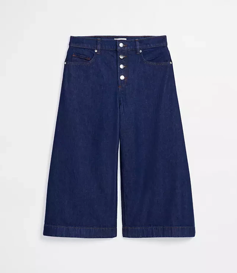 Rivete Tall High Rise Gaucho Jeans Nova Wash