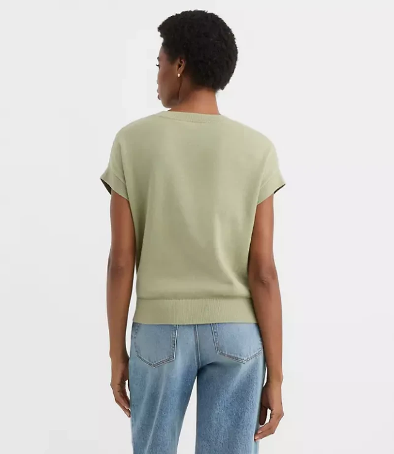 Refined Wedge Sweater Tee