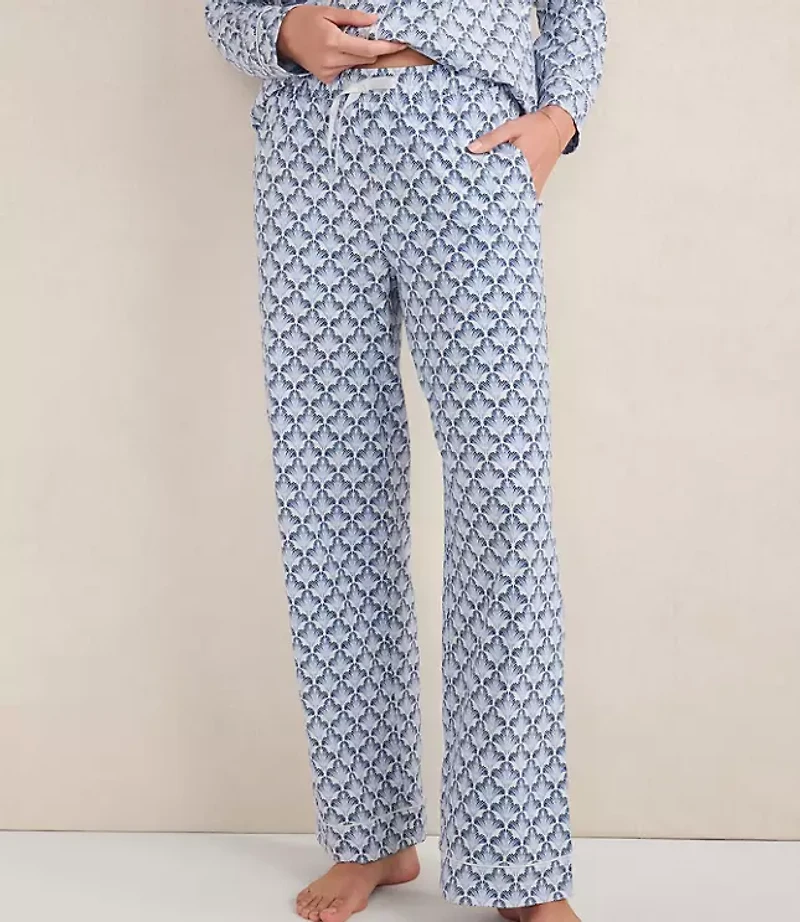 Haven Well Within Organic Cotton Jersey Seashell Sleep Set