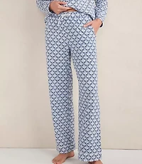 Haven Well Within Organic Cotton Jersey Seashell Sleep Set