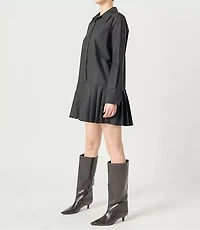 English Factory Colorblocked Shirtdress