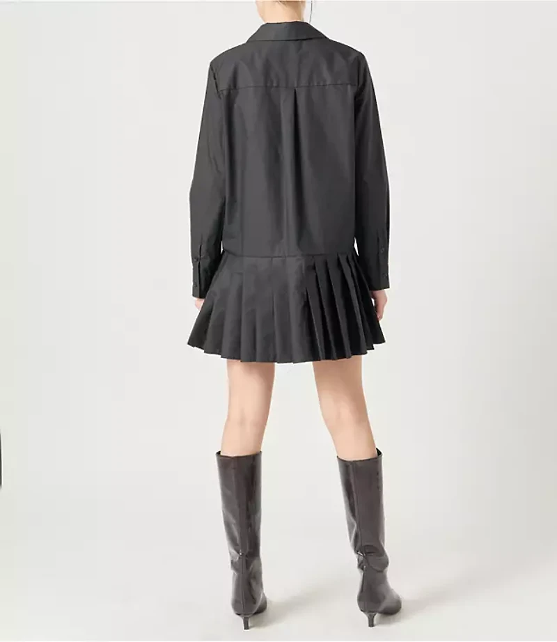 English Factory Colorblocked Shirtdress