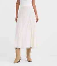 Floral Lace Maxi Skirt