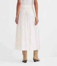 Floral Lace Maxi Skirt