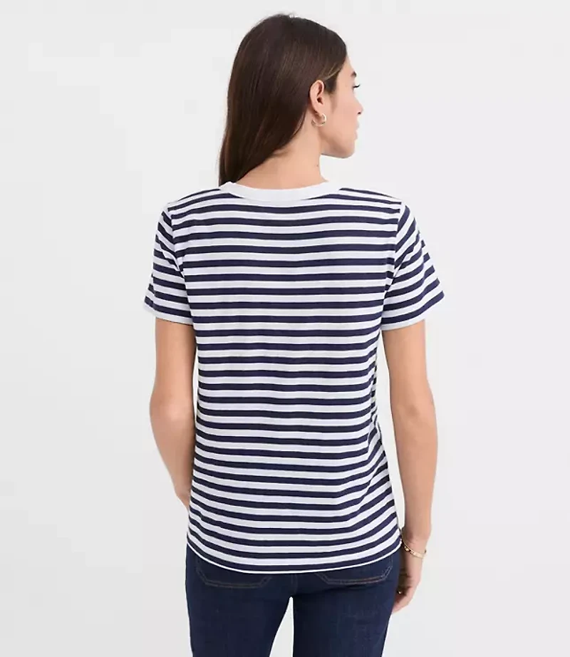 Striped Everyday Crew Tee