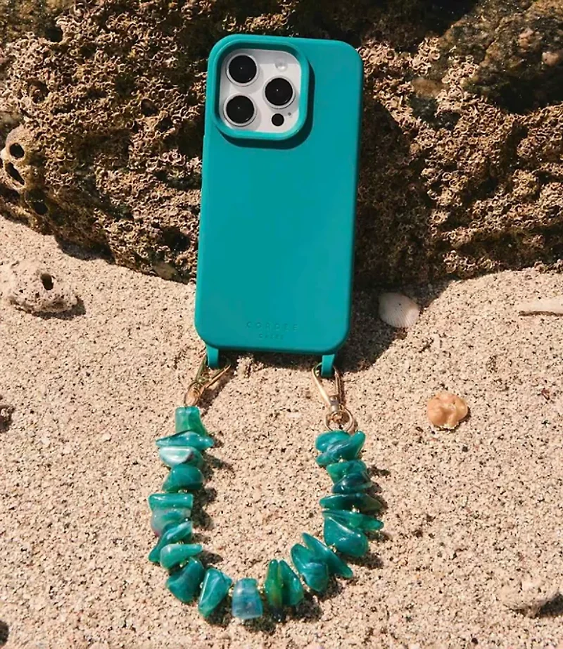 Cordée Turquoise Tide Phone Wristlet