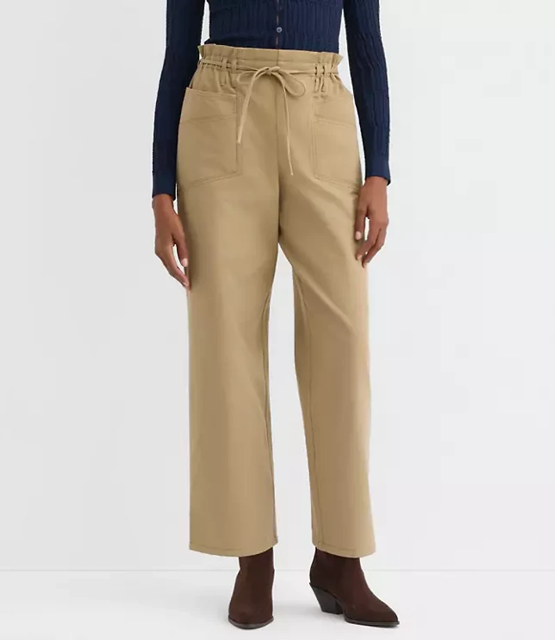 Paperbag Utility Pants