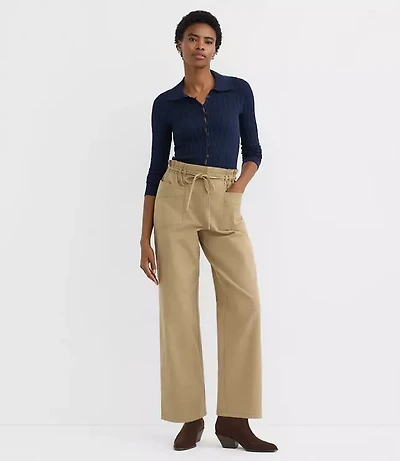 Paperbag Utility Pants