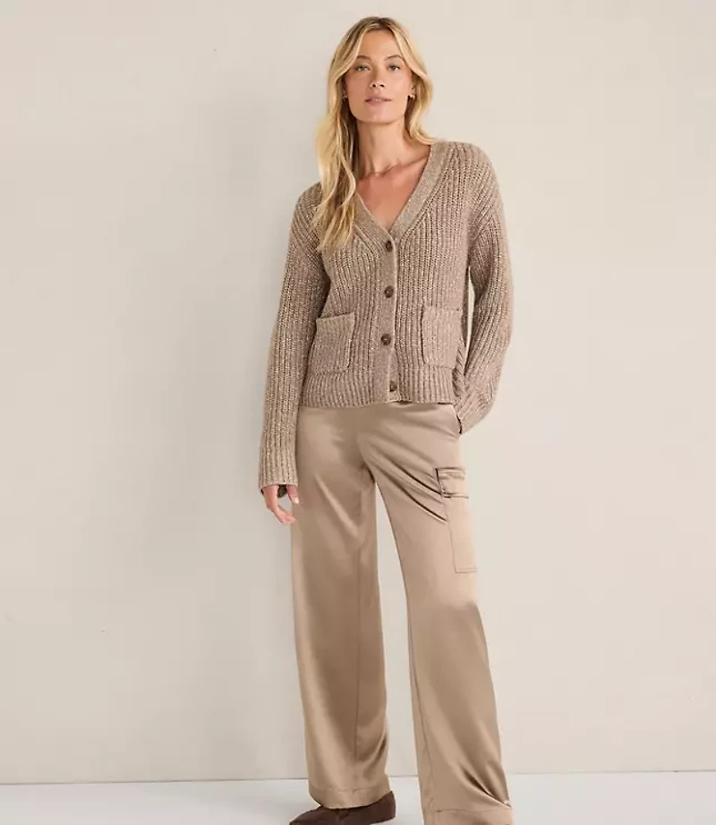 Haven Well Within Luxe Silk Cargo Pants