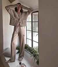 Haven Well Within Luxe Silk Cargo Pants