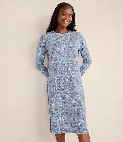 Haven Well Within Organic Cotton Jersey Bold Stripe Sleep Dress