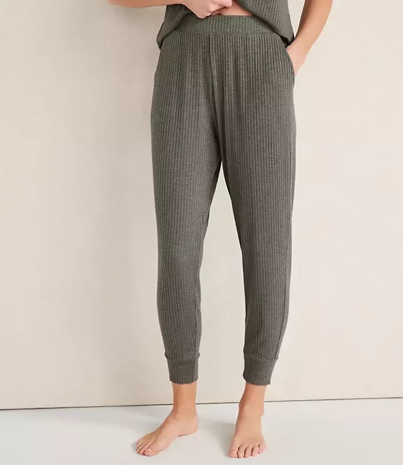 Haven Well Within Drapey Rib Knit Joggers