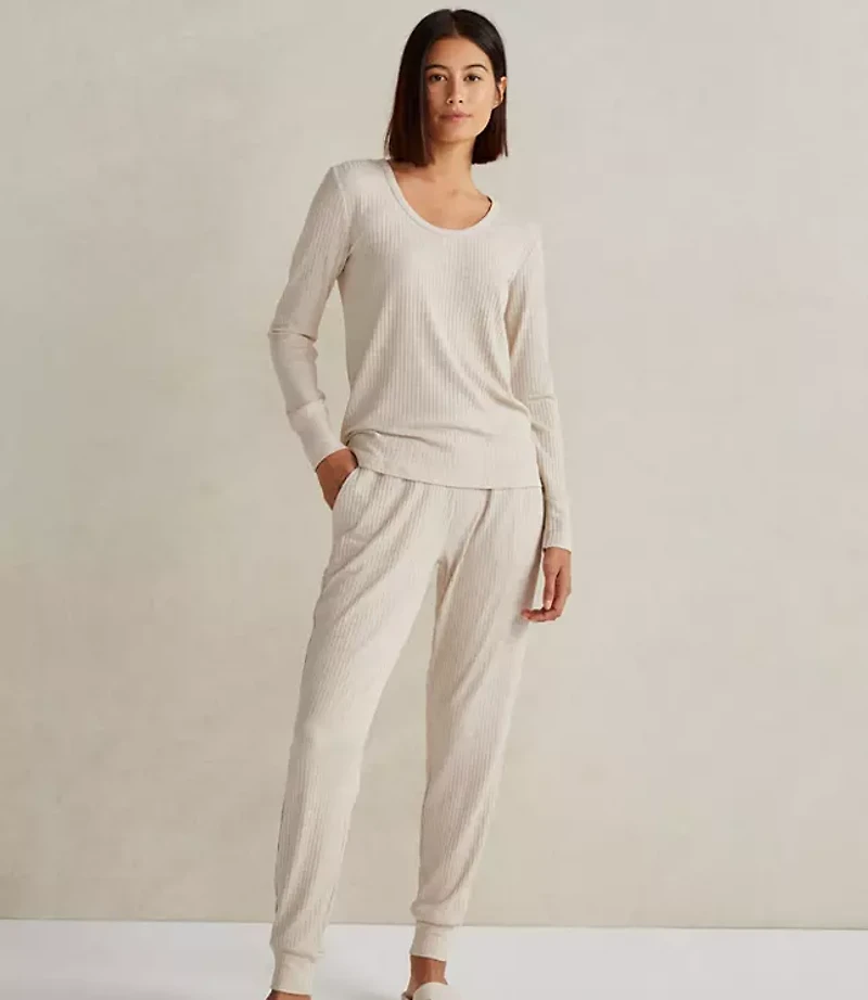 Haven Well Within Drapey Rib Knit Joggers