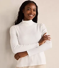 Haven Well Within Drapey Rib Knit Turtleneck